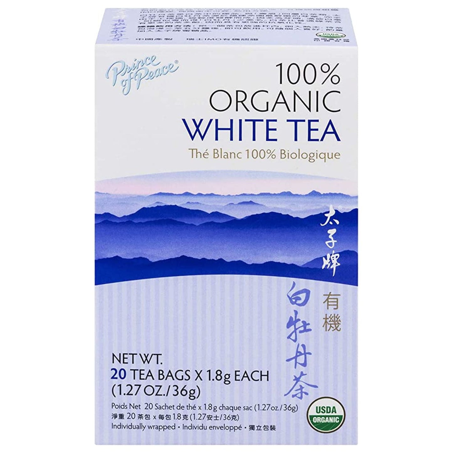 PRINCE OF PEACE TEA,OG1,WHITE S319569-0