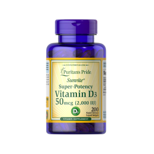VITAMIN D 50 MCG TAB 500