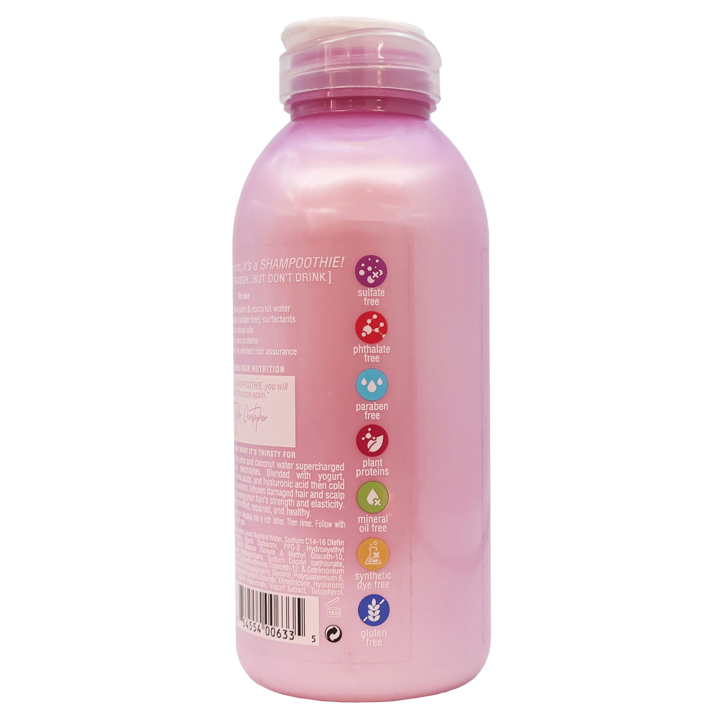 Real Raw Shampoo Liquid Silk Repairing 12oz