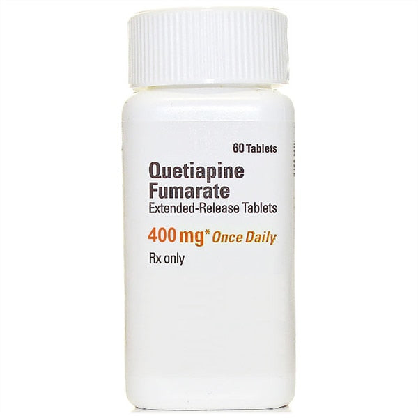 QUETIAPINE FUM ER TB 400MG 60 1/D