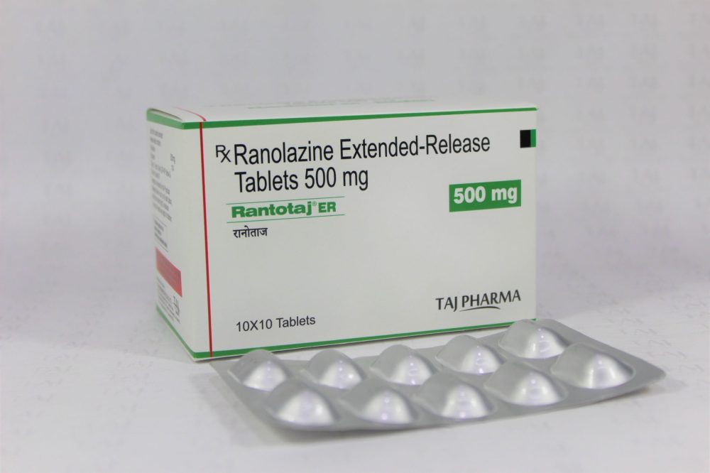 RANOLAZINE TB 500MG 60 ER