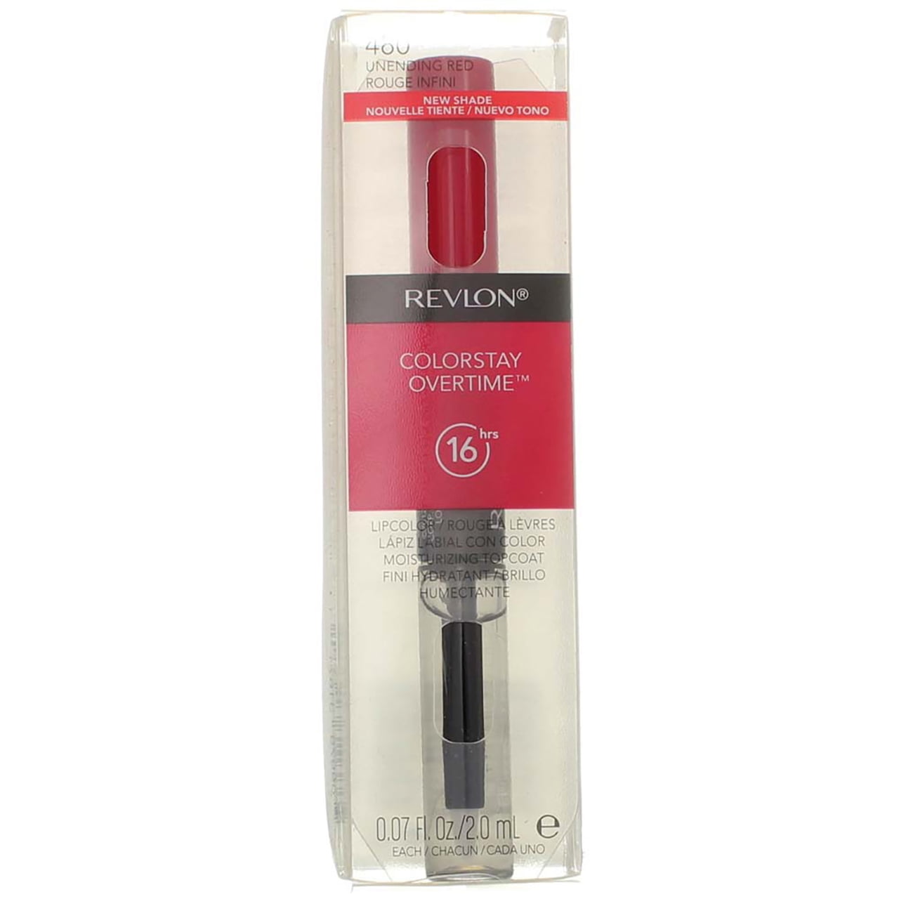 REVLON ColorStay Overtime Lipcolor - 480 Unending Red