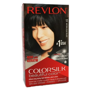 REVLON COLORSILK 12 BLUE BLACK H/C 1CT