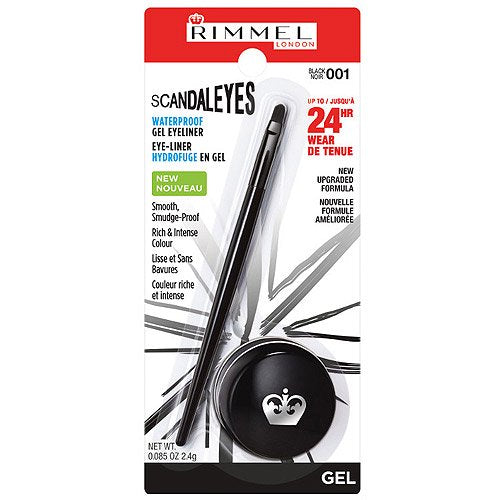 Rimmel London Scandaleyes Bold Liquid Eyeliner 001 Black Noir