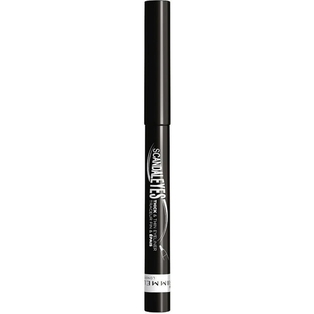 Rimmel London Scandaleyes Thick & Thin Eyeliner 001 Black