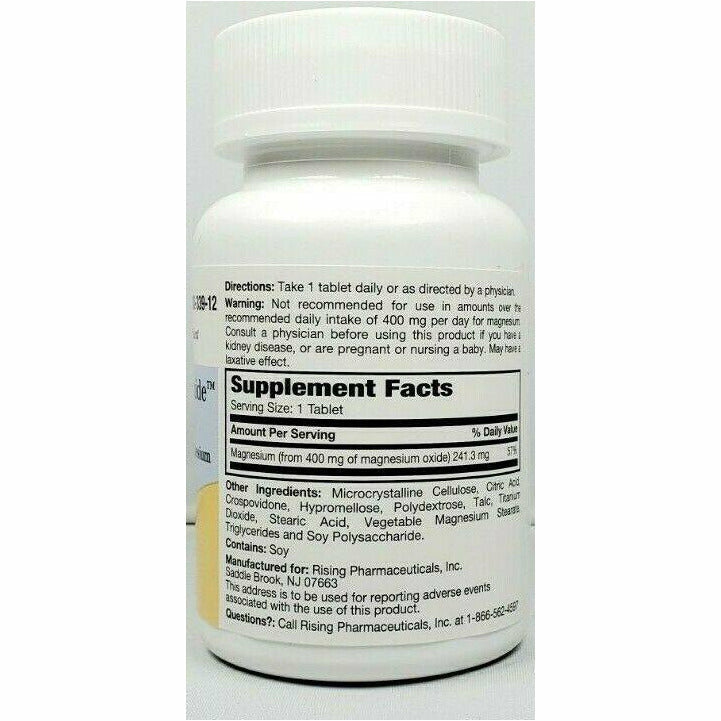 MAGNESIUM OXIDE TB 400MG 120 SF