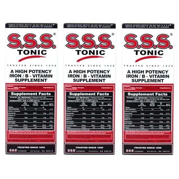 SSS TONIC LQ 10OZ