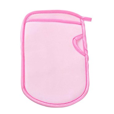 BODY GLOW DP EXFOL FACE MITT BL