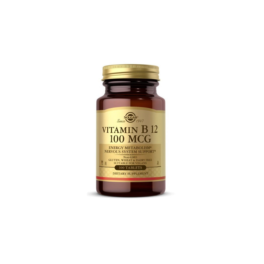 VITAMIN B COMPLEX B-12 TAB 100