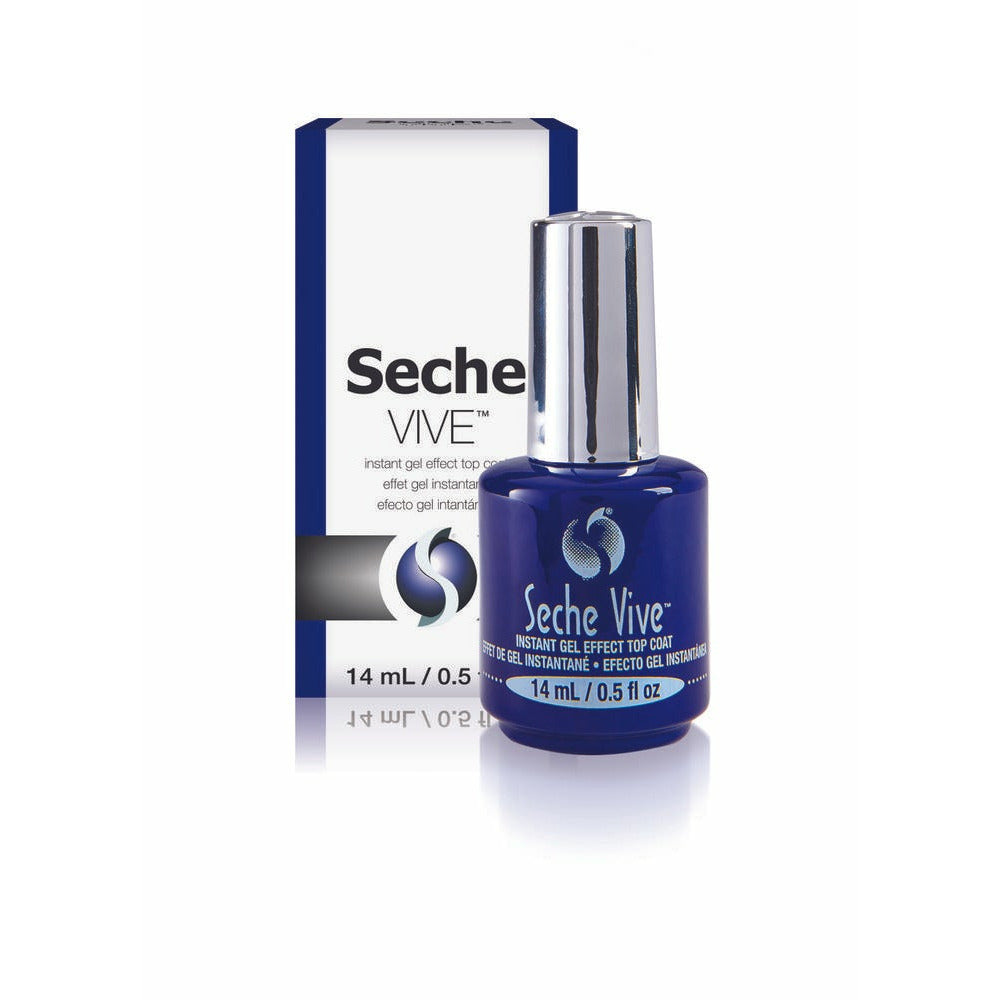 Seche Vive Nail Gel Effect - Top Coat, Clear