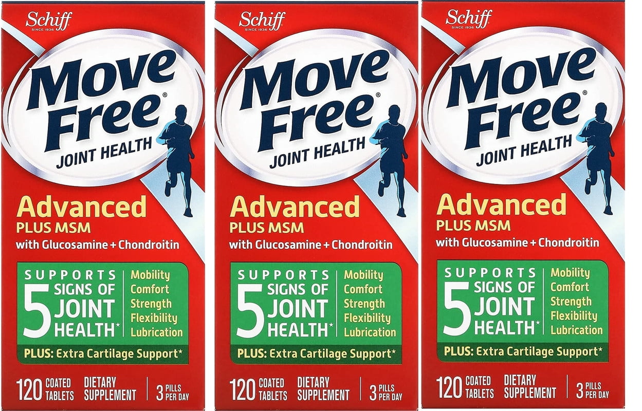 SCHIFF VITAMINS MOVE FREE PLUS MSM ADVNCD