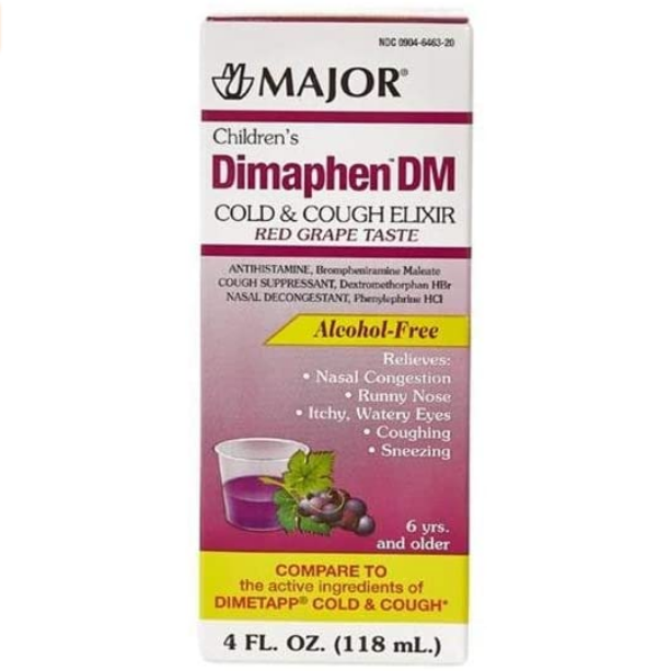 DIMAPHEN DM ELX 118ML