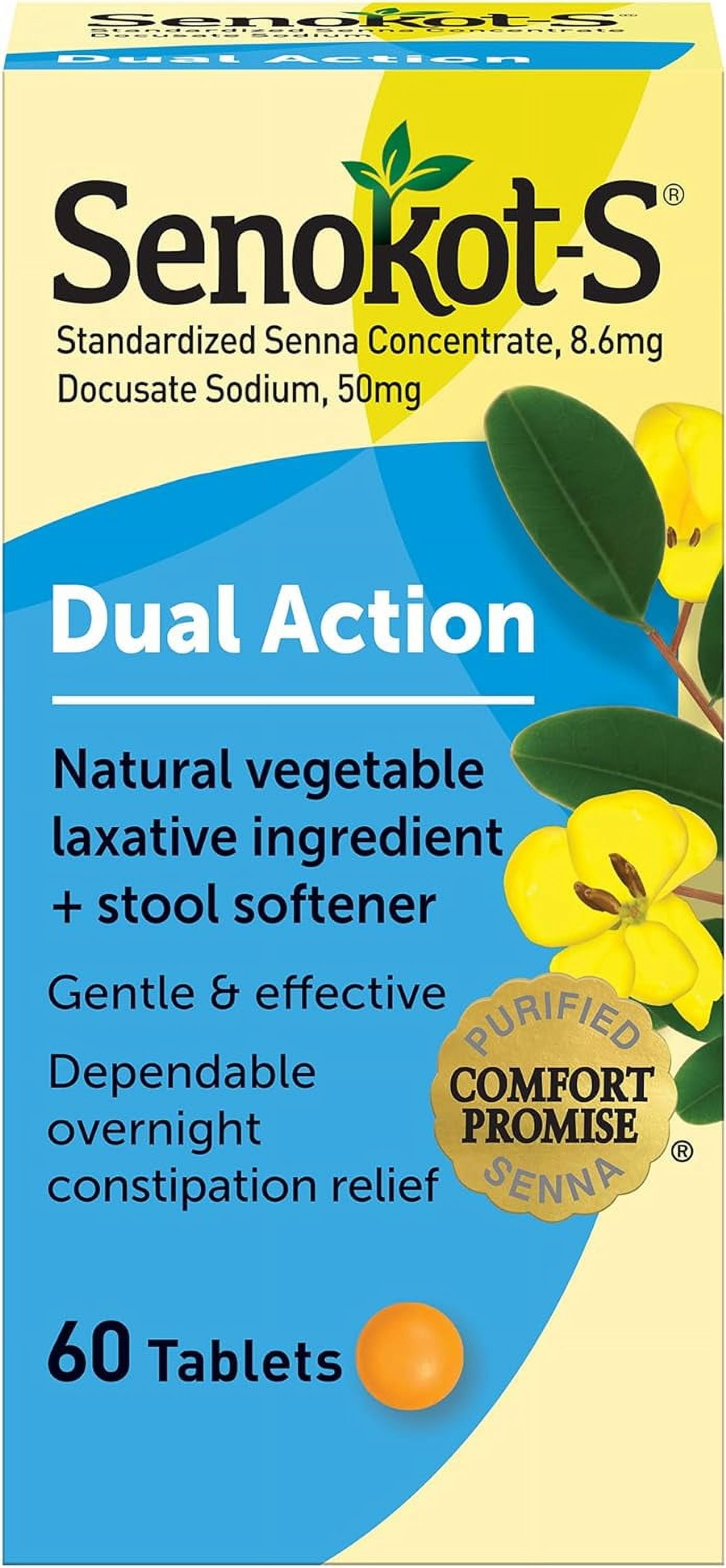 SENNA+DOCUSATE SODIUM TABLET 100CT
