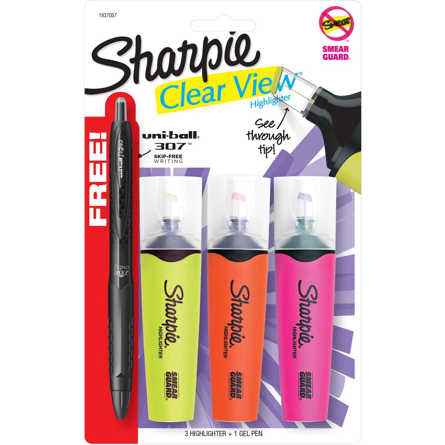 SHARPIE MTLIC FN MKR ASST 3PK
