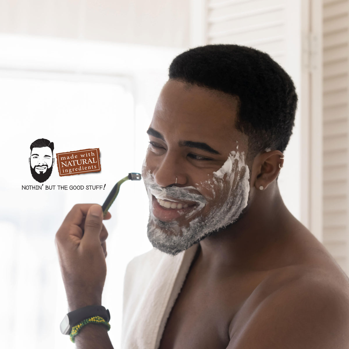 UNCLE JIMMY SMOOTH SHAVE GEL 8Z