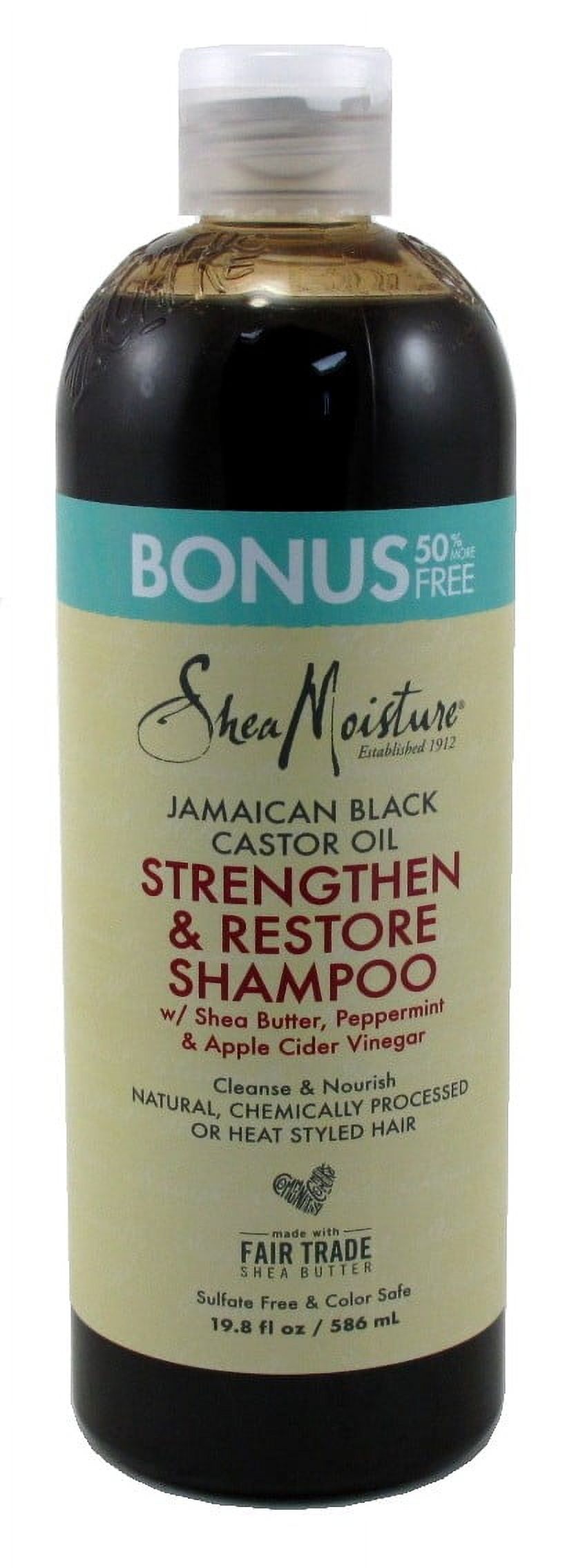 Shea Moisture Jamaican Black Shampoo Strength 3.2oz (12in)