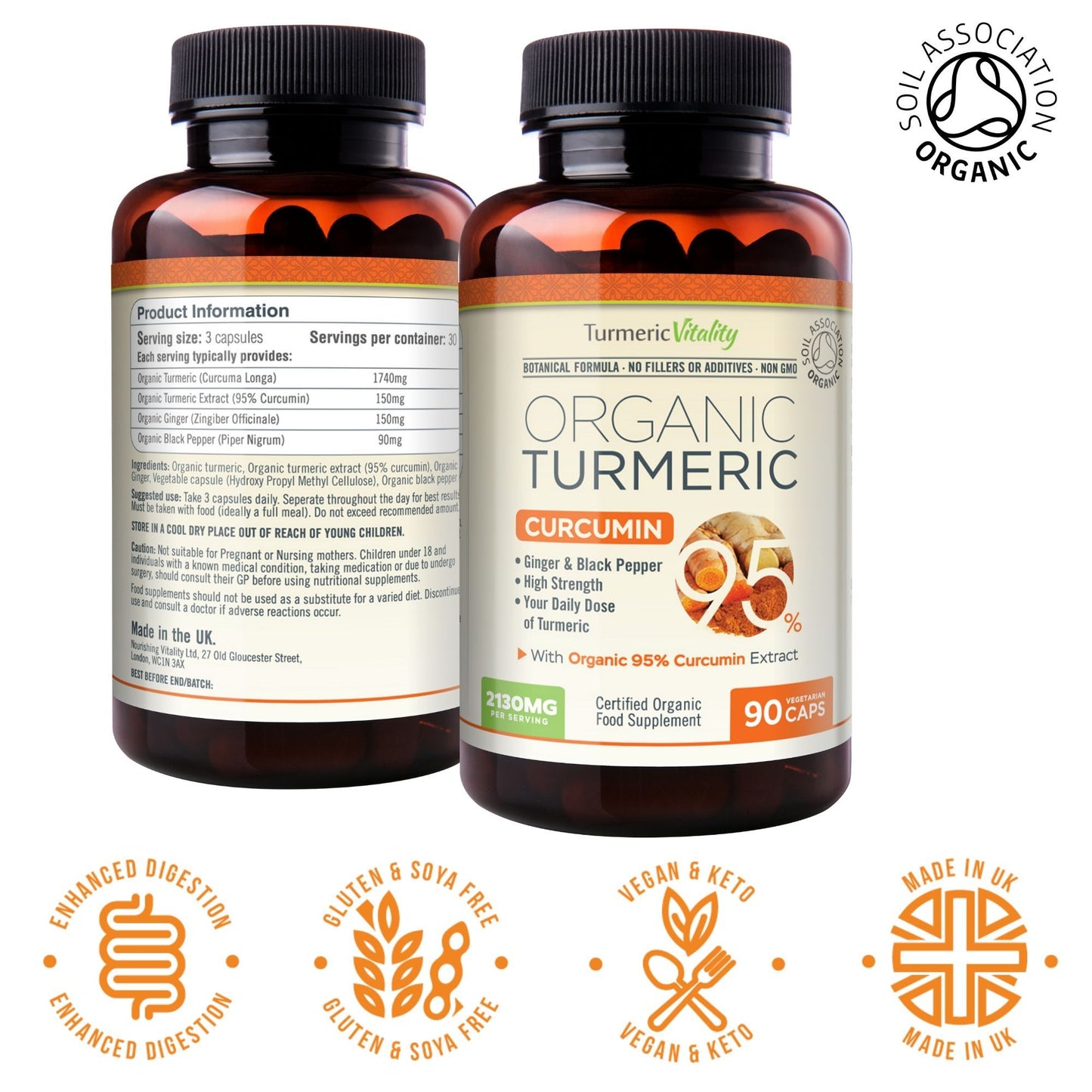TURMERIC CURCUMIN CP 450MG 60