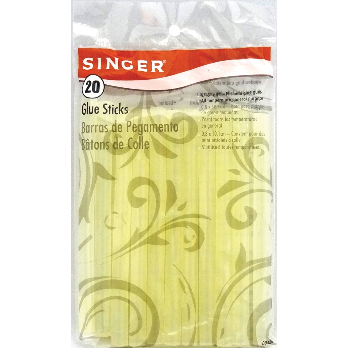 Singer Mini Glue Sticks-5/16X4" 20/Pkg"