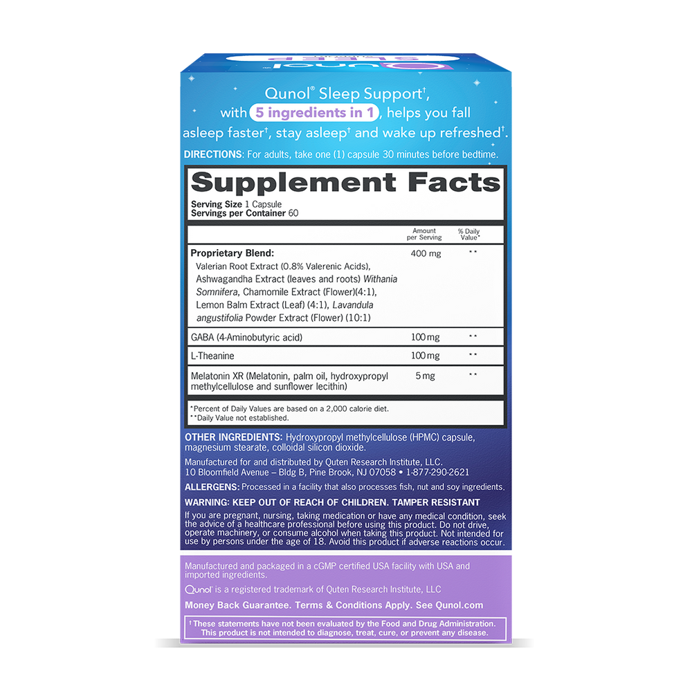 QUNOL BRAIN HEALTH TB 60 MEM/P