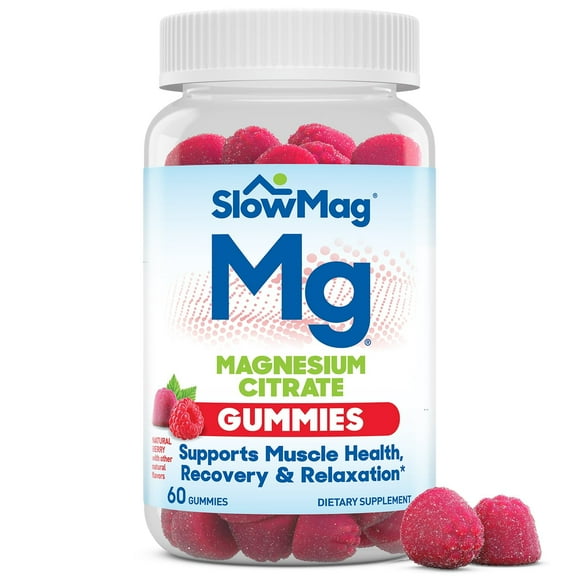 SLOW MAG MUSCLE HLTH + RECVRY GUMMY 60CT
