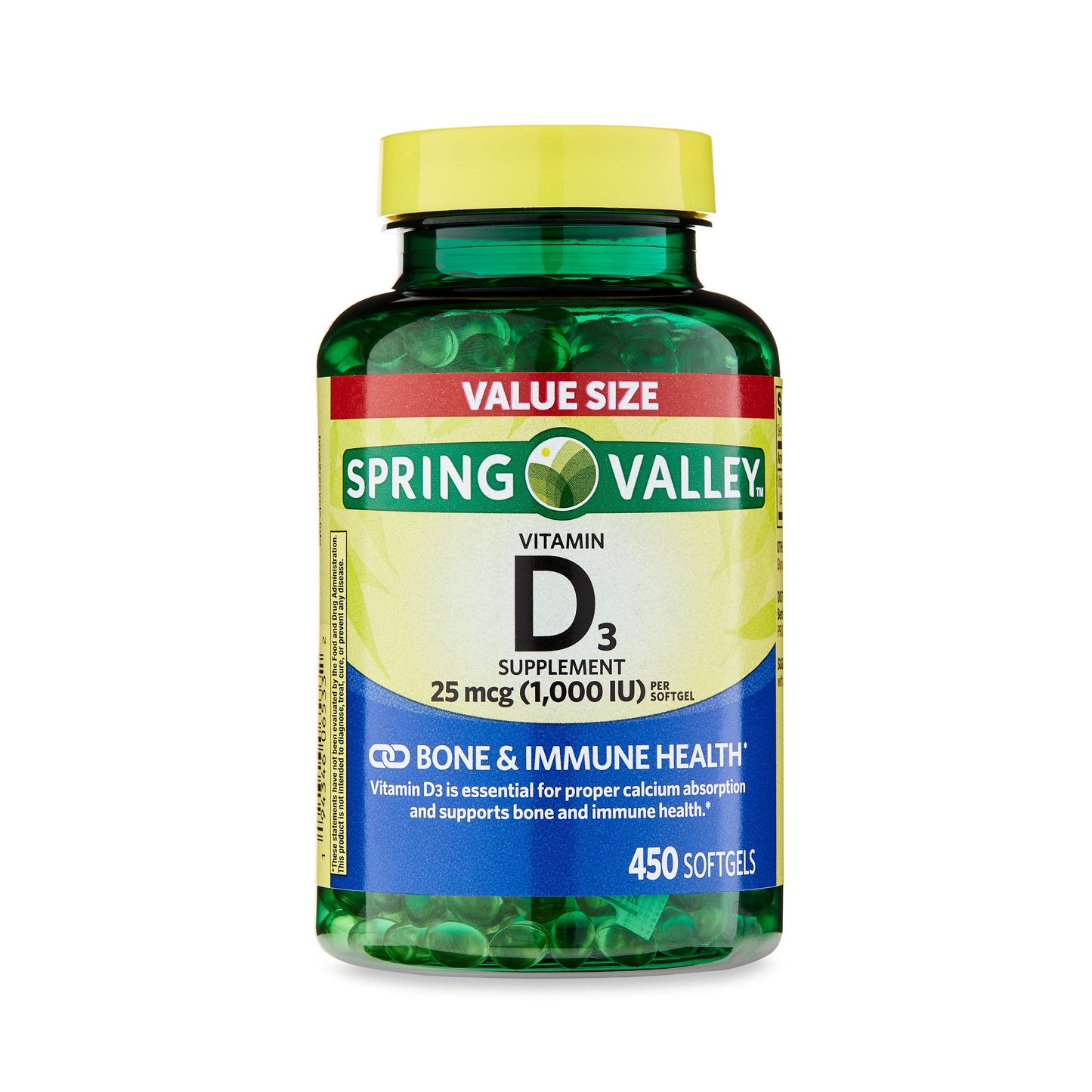 VITAMIN D3 25 MCG TAB 180