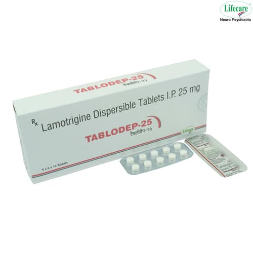 LAMOTRIGINE TB 25MG 500