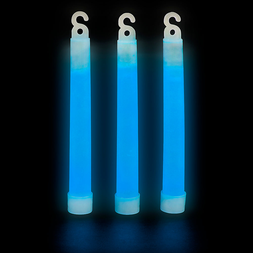 GLOW LIGHTSTICK BLUE 6"