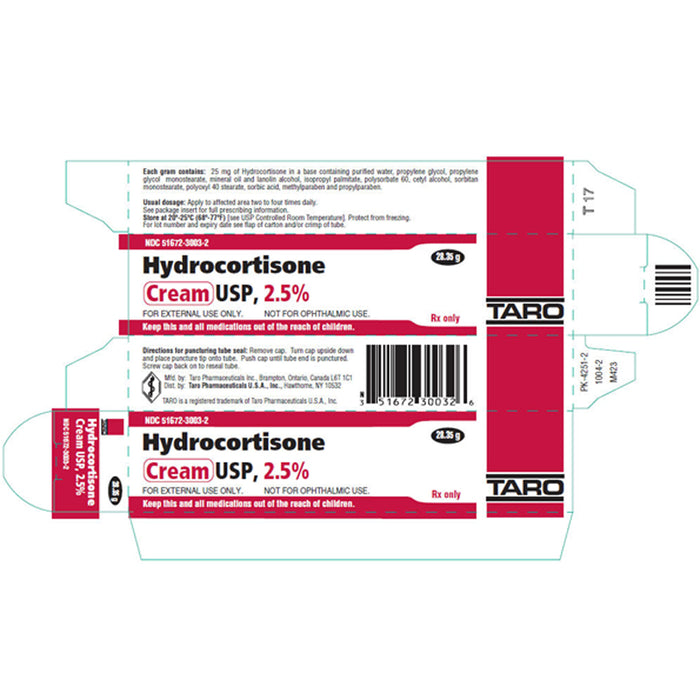 HYDROCORTISONE 1% CREAM W/ALOE 1OZ TARO