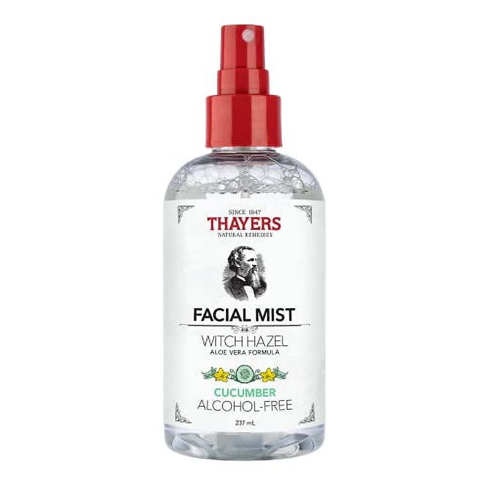 Thayers Alcohol-Free Cucumber Witch Hazel Facial Mist Toner, 8 oz