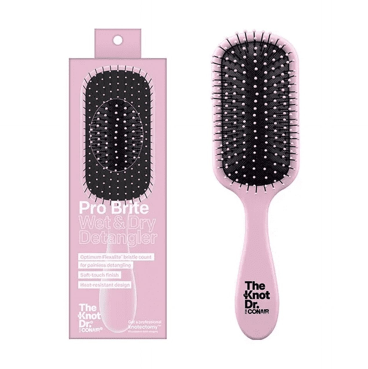CONAIR The Knot Dr. Pro Xpress Dry Vented Hairbrush - Grey