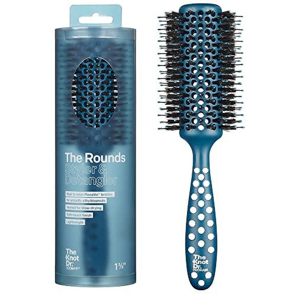 CONAIR The Knot Dr. The Rounds Wet & Dry Vented Porcupine Medium Round Hair Brush