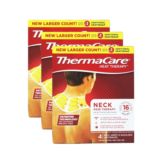 THERMACARE PAIN THERAPY NECK PAT 4CT