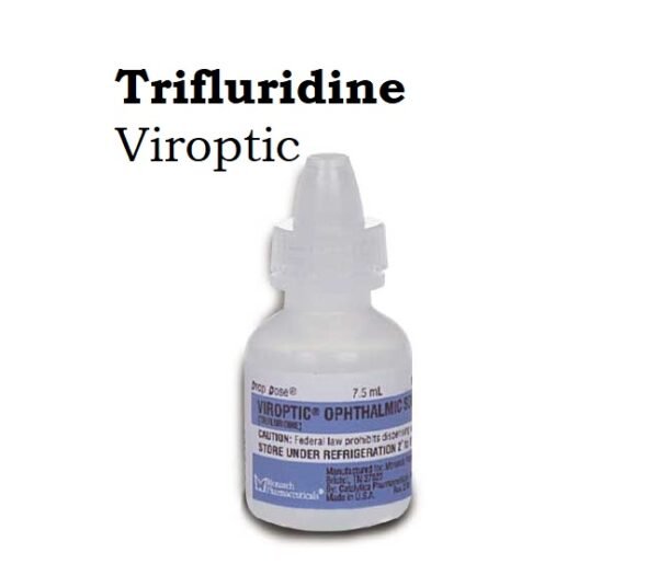 TRIFLURIDINE DR 1% 7.5ML OPTH