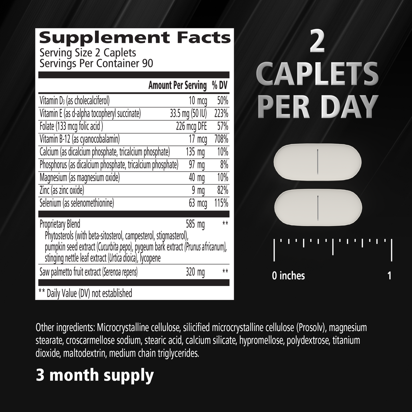 URINOZINC PROSTATE FORMULA 60CT