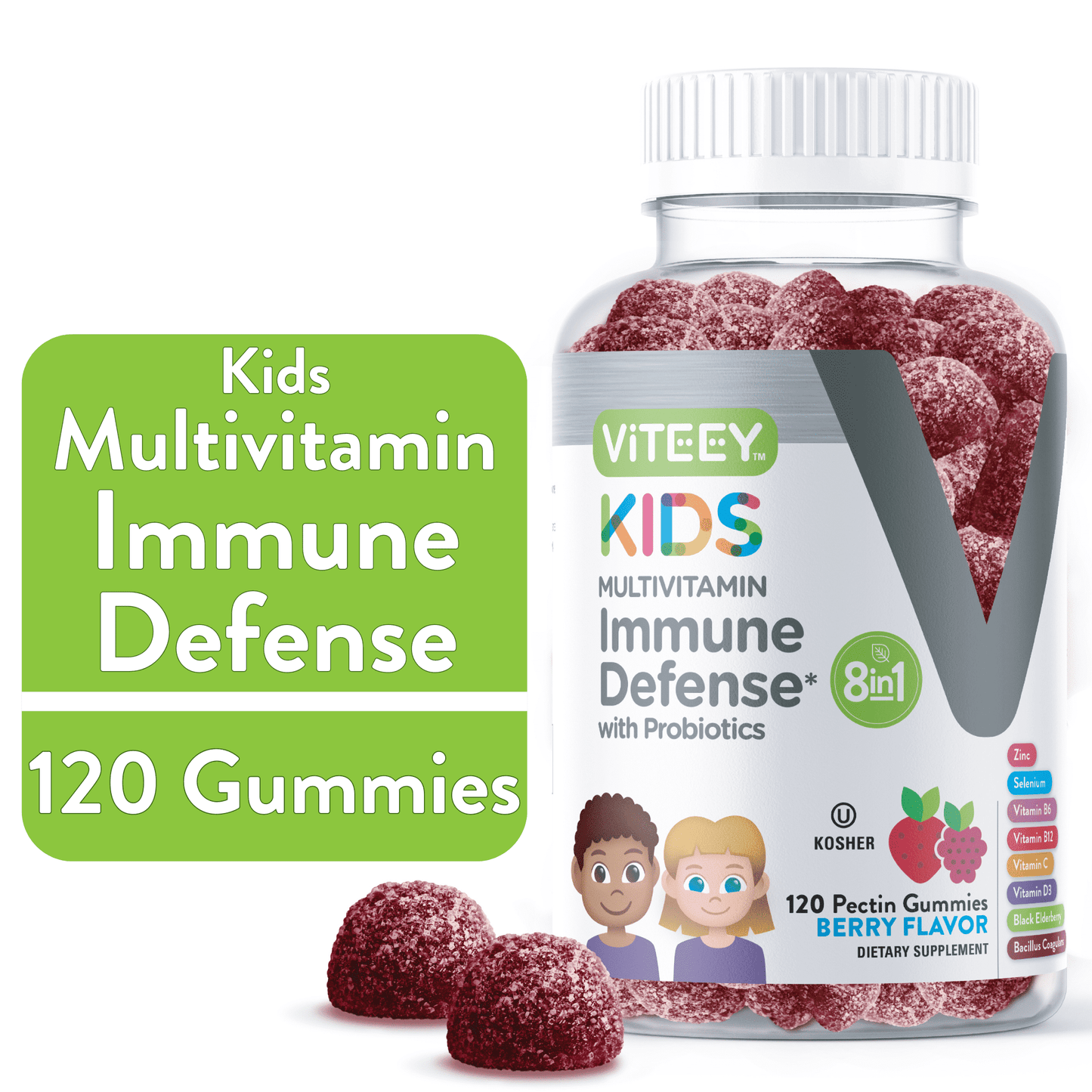 MULTI VIT,KIDS,WILD BERRY