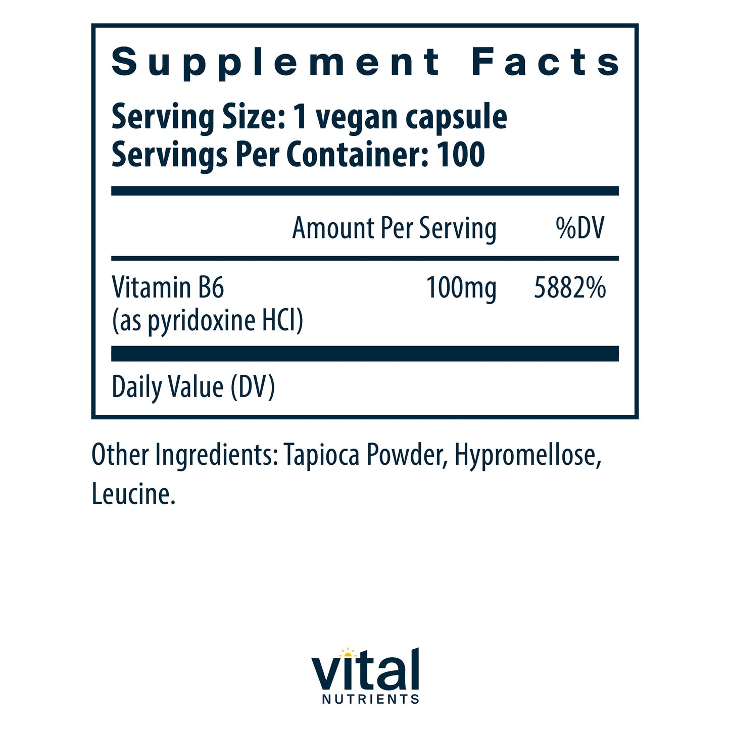 VITAMIN B-6 TB 100MG 100+10 FR