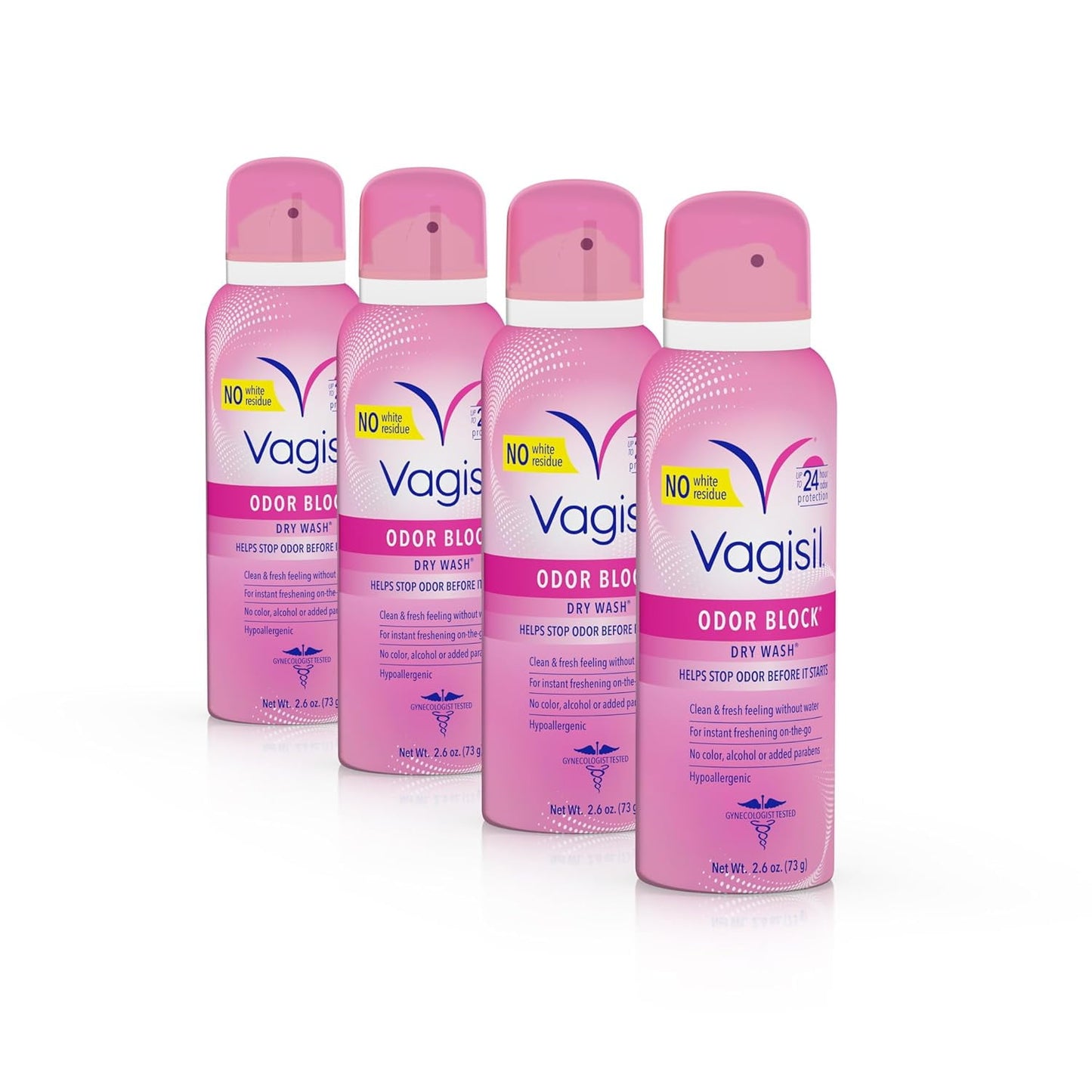 VAGISIL DRY WASH ODOR BLOCK SPRAY 2.6OZ