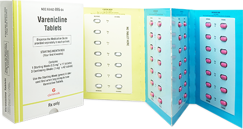 VARENICLINE TB 0.5MG 56 CPLT