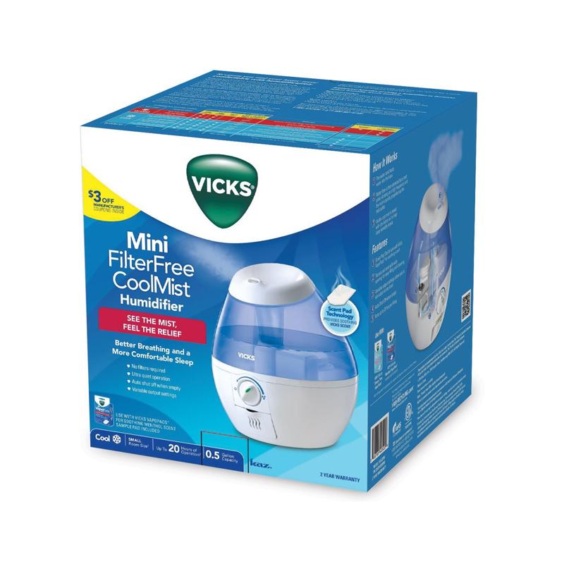 VICKS MINI FLTRFR EQ 0.5GAL