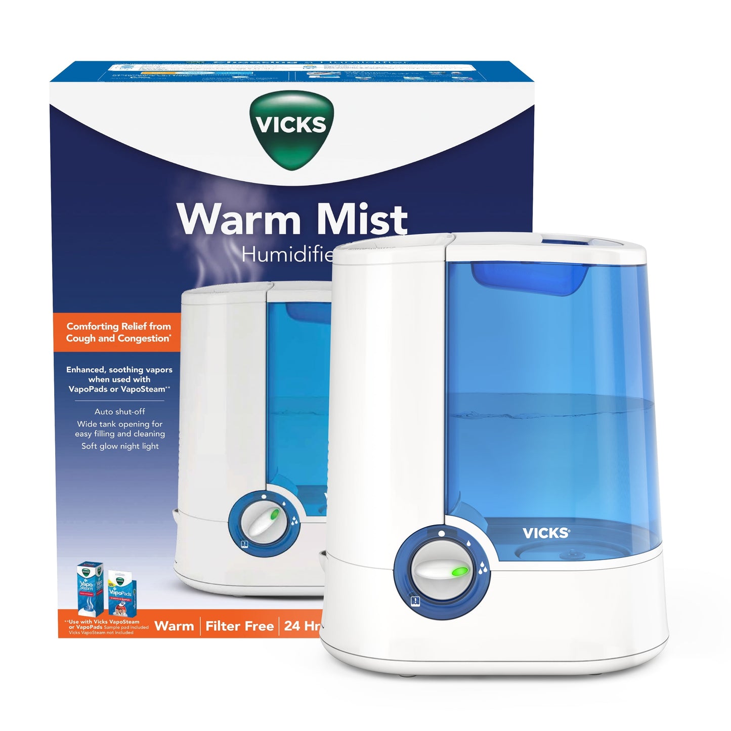 HUMIDIFIER VICKS SYN EQ BLUE 1GAL