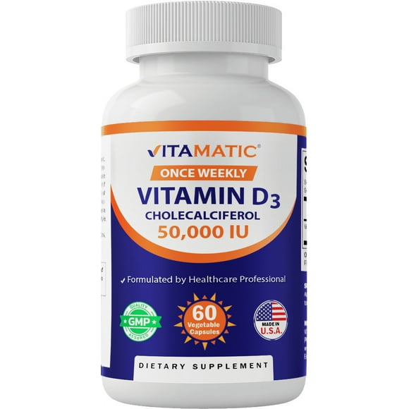 VITAMIN D3 CP 1250MCG 12