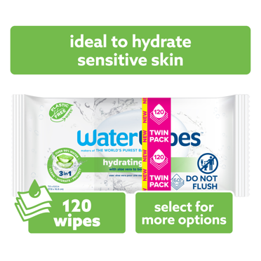 DOL BABY WIPES PA 12X72 ALOE VERA
