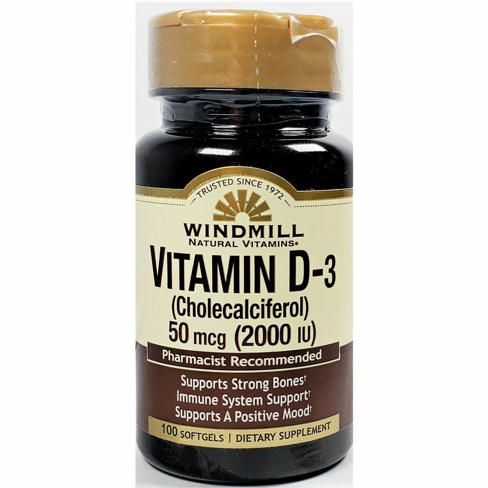 VITAMIN D3 50MCG GUMMY 60CT WINDMILL