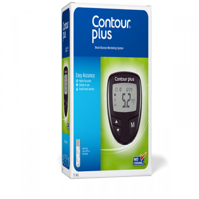 CONTOUR PLUS BLUE BLOOD GLUCOSE SYS