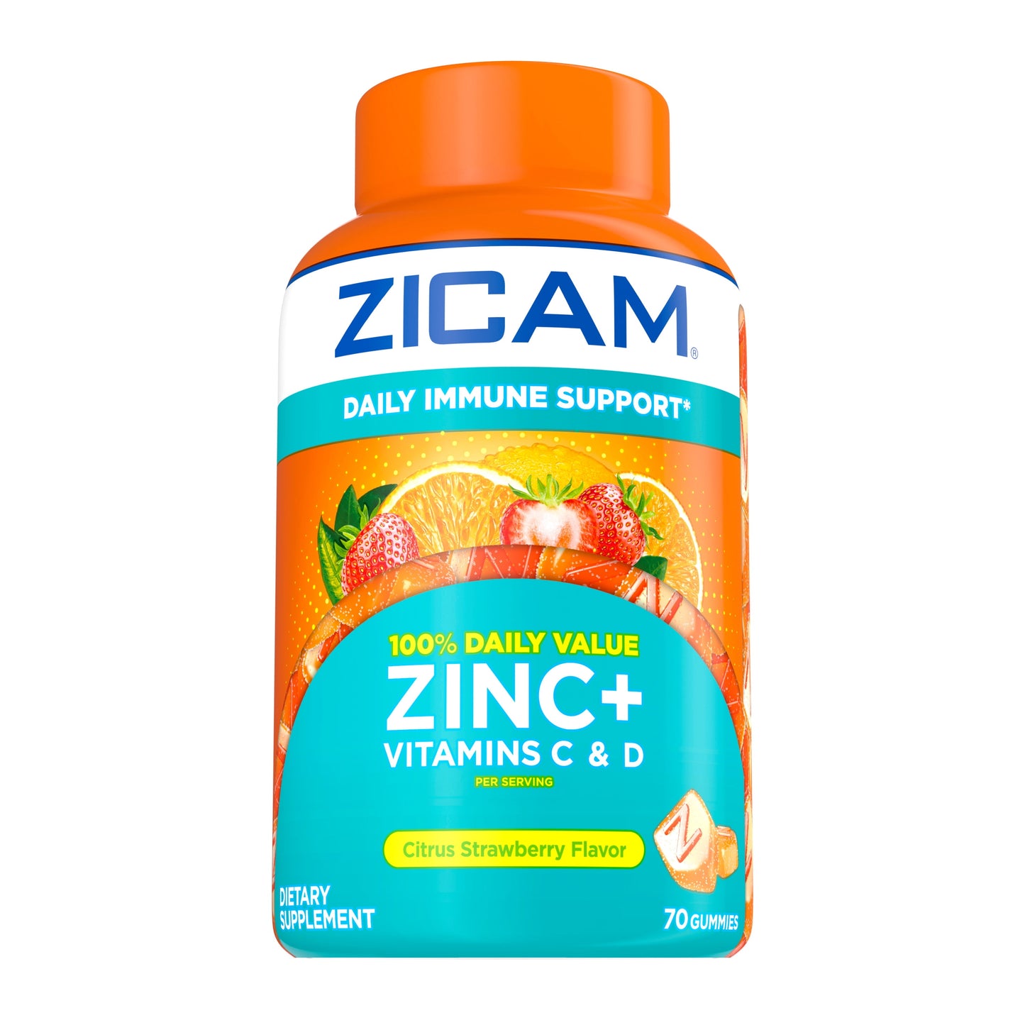VITAMIN C + ZINC IMMUNE GMY 60 NAT TRU