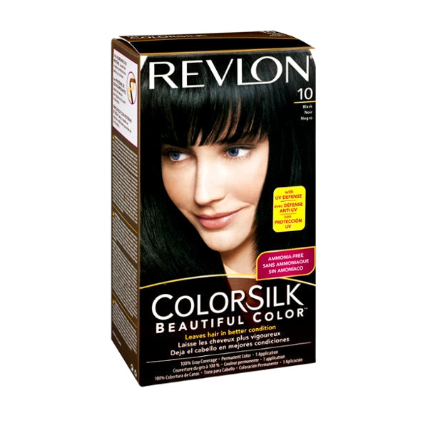 REVLON COLORSILK 10 BLK HC 1CT