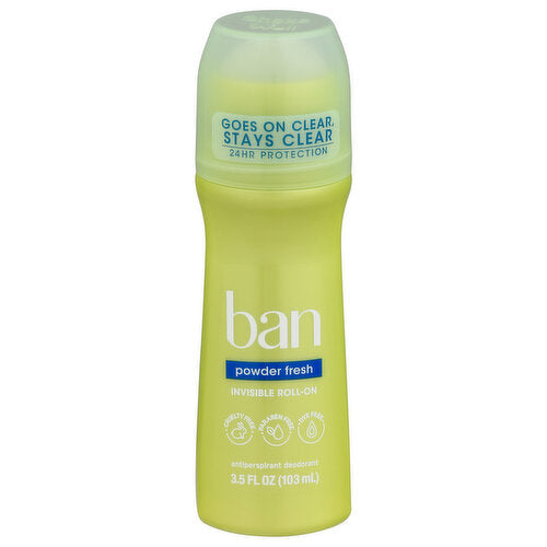 Ban Deodorant 2.6oz Invisible Solid Powder Fresh