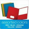 Oxford Two Pocket Portfolio Folder - Assorted Colors