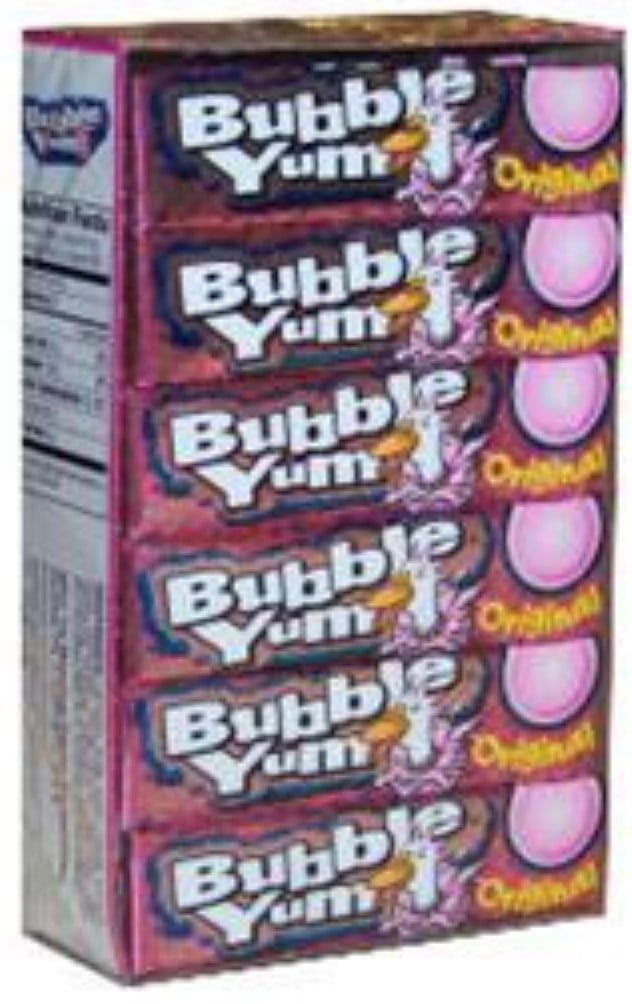 BUBBLE YUM GUM 18X5 ORIGINAL