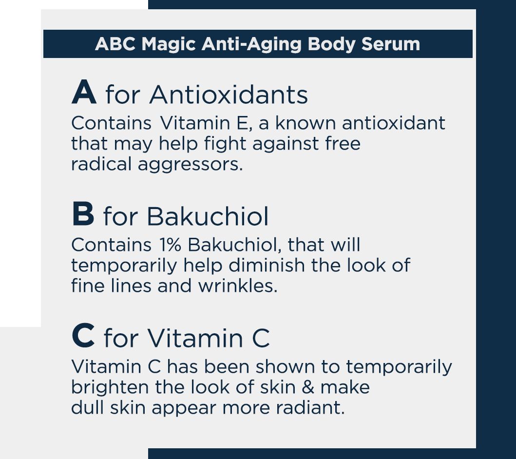 Whish A+B+C Magic Body Serum with Bakuchiol and Vitamin C